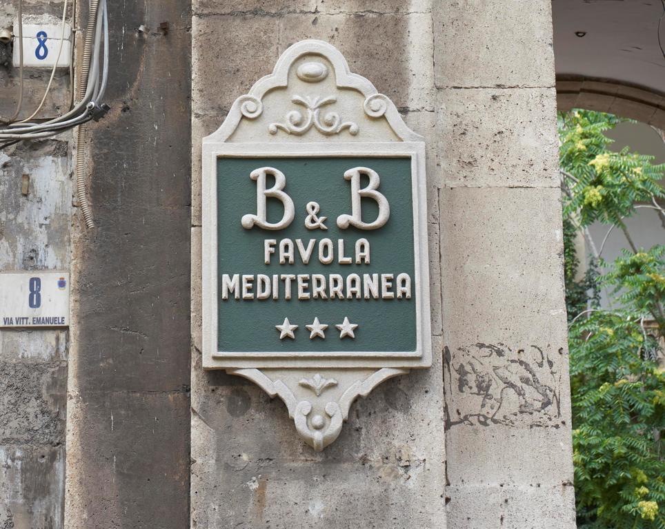 B&B Favola Mediterranea Катания Экстерьер фото